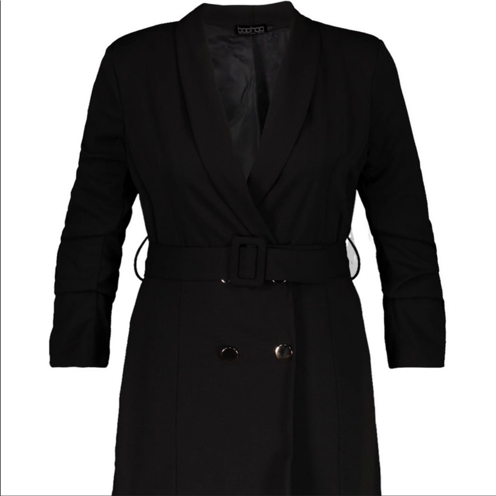 NWT Boohoo Blazer Dress Double Breast